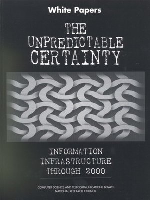 cover image of The Unpredictable Certainty